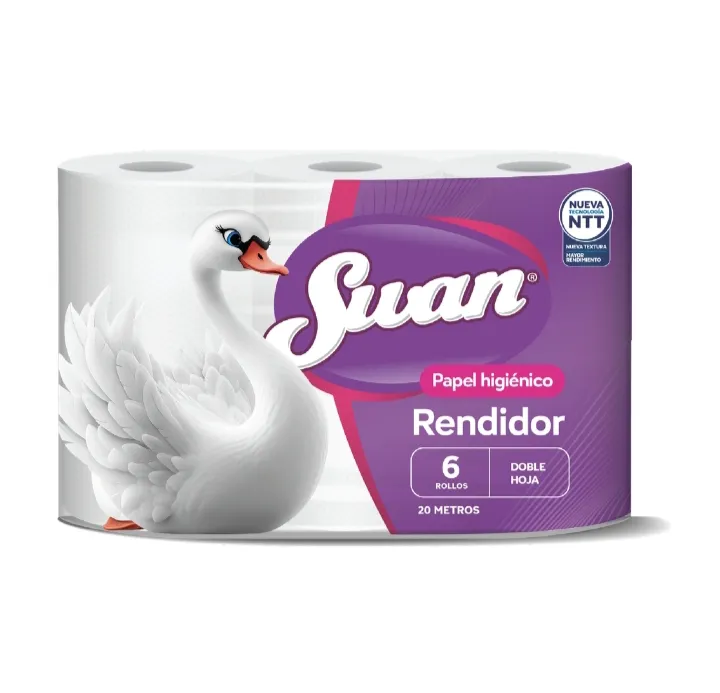 Imagen de Papel higiénico Suan 6 rollos 20m
