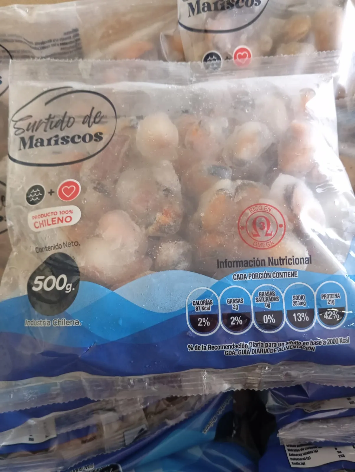 Imagen de Surtido de mariscos 500g